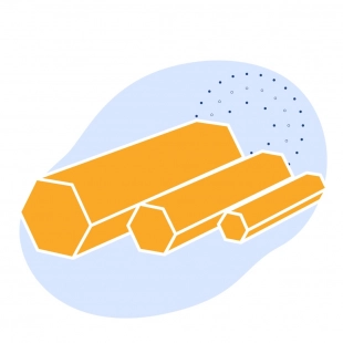 Автоматный шестигранник 72 мм АС40Х ГОСТ 2879-2006