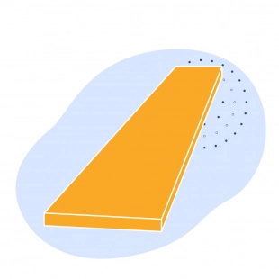Бронзовая полоса 1.5 мм БрБНТ1.9 ГОСТ 1789-2013