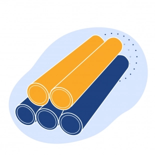 Труба нержавеющая хромированная 89х7 мм 08Х20Н14С2 ГОСТ 9941-81