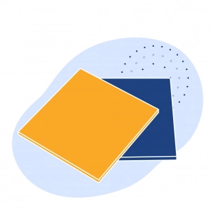 Паронит листовой общего назначения 0.4х750х500 мм ПОН ГОСТ 481-80