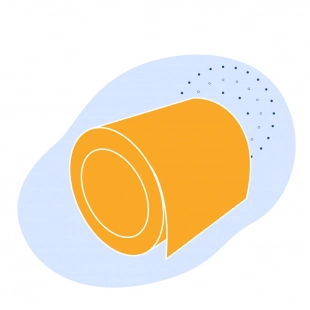 Рулон с полимерным покрытием 2 мм ПВХ ГОСТ 34180-2017