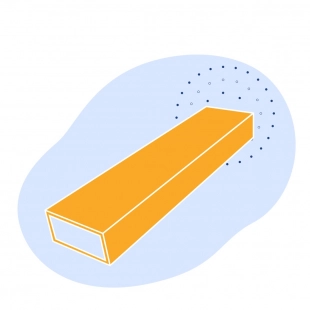 Труба стальная профильная прямоугольная 320х180х11 мм 09Г2С ГОСТ 32931-2015