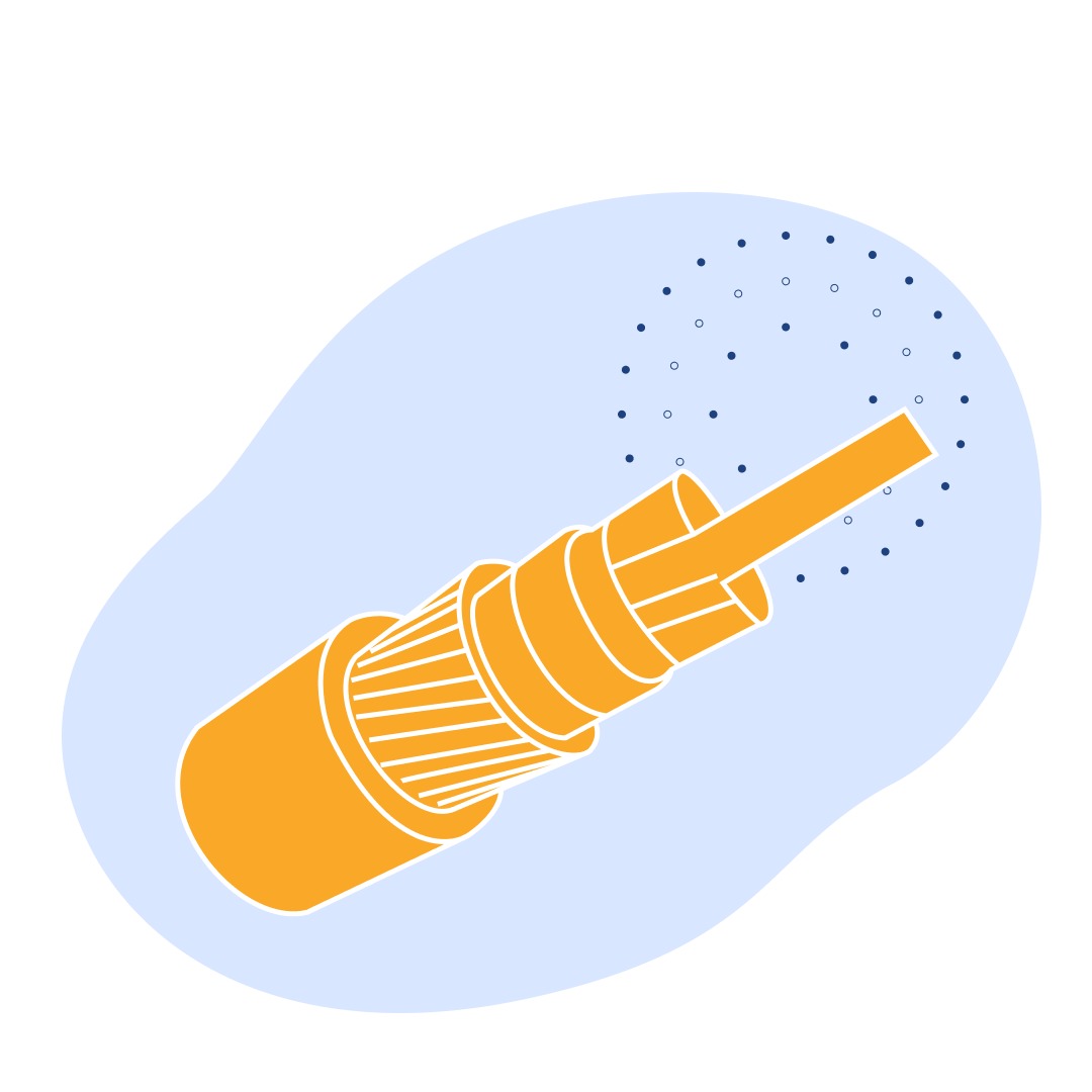 Оптический кабель 1 волокно одномодовый ДПС