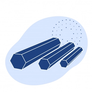 Алюминиевый шестигранник 475 мм AW-2011 EN 573-3