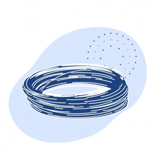 Проволока оцинкованная канатная 1.15 мм 08пс ГОСТ 7372-79