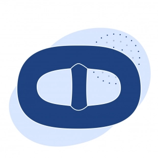 Якорное звено увеличенное с распоркой ГОСТ 228-79 24x144x96x86 мм