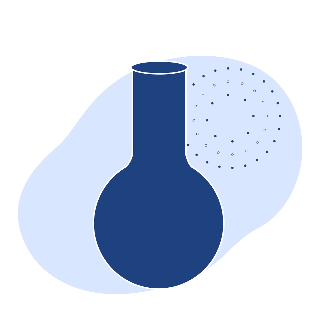 Колба круглодонная исполнение 1 ТУ 9464-019-29508133-2015 29/32 мм стекло 105х175 мм 500 мл