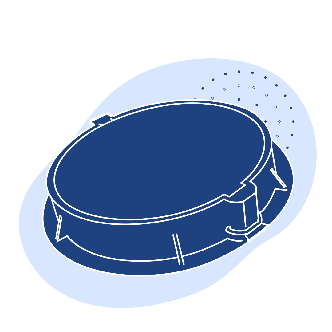 Люк сверхтяжелый 785x610x160 мм 237 кг