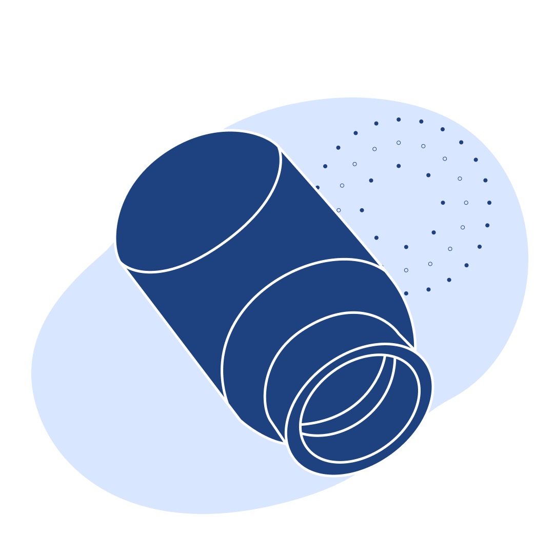 Тигль ТФ-20 пор-16 мкм 20х50 мм