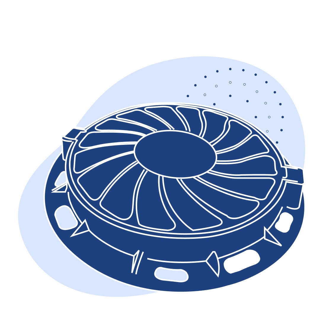 Люк тяжелый 680x550x86 мм 83.2 кг